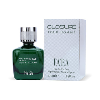 Fara Closure Pour HommeFARA Closure for men is your selection for scent that represents the class you hold. Shop now to experience the fragrance that we know is so unique that you will just love it.